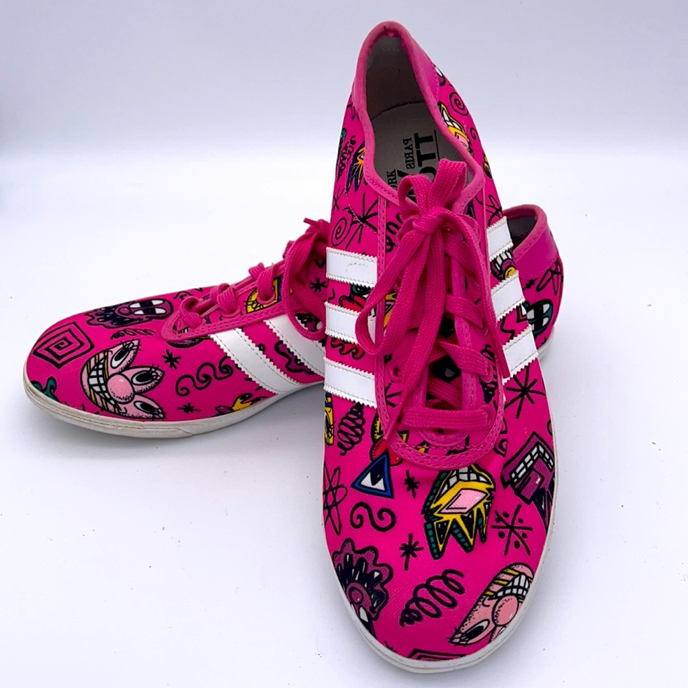 Jermey Scott Adidas Collab Pink Printed